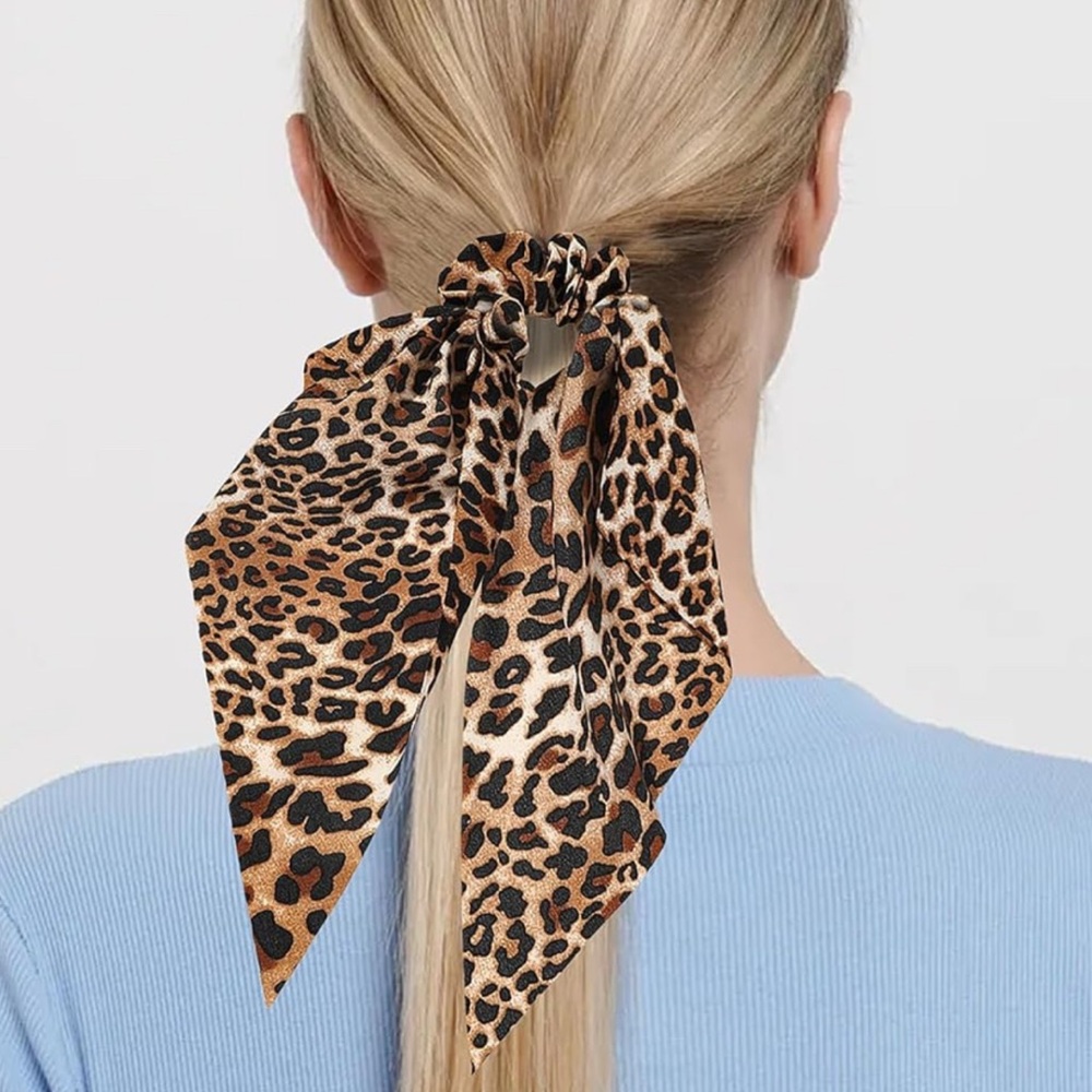 Fashion Brown Hair Scarf Tie